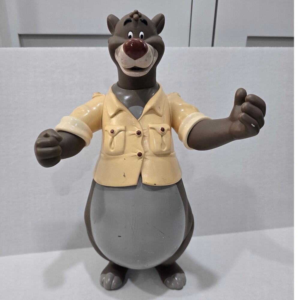 1991 Disney TaleSpin Giant Baloo 12" Playmates Action Figure Vintage Rare HTF